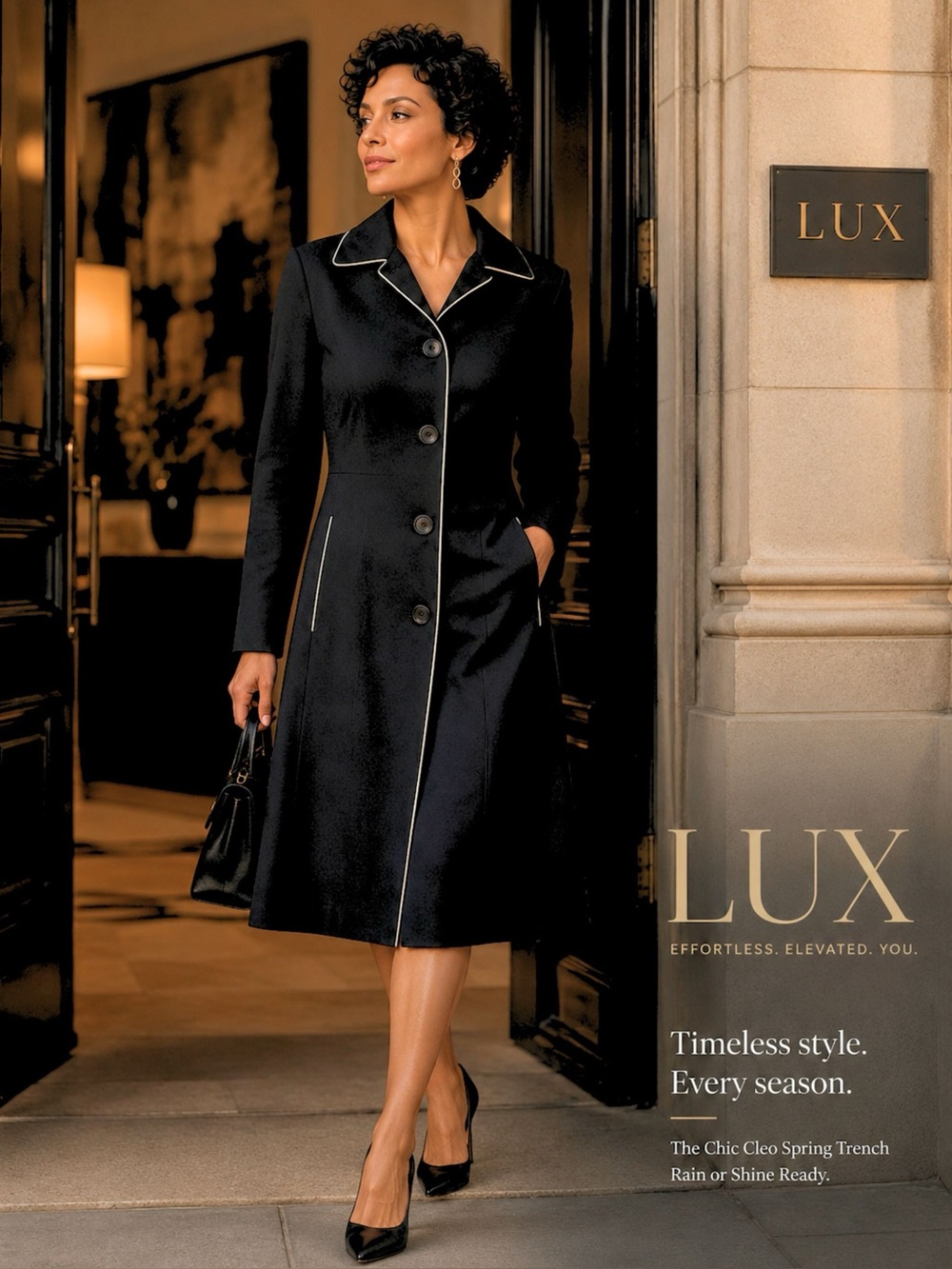 🌸 Chic Cleo Spring Trench 🌦️ Rain or Shine Ready!Bundle & Save 20% Spring.